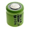 Exell Battery 1/3AA  1.2V Flat top Rechargeable Battery for DIY, FRS, Keypads, Alarms EBC-504-0 - alternate 1